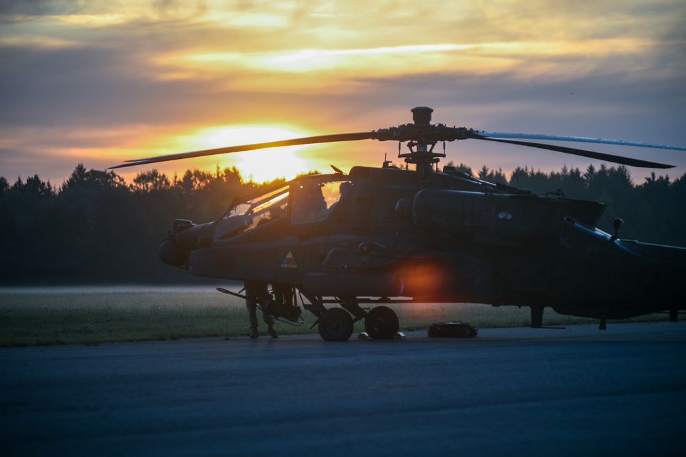 1st Armored Division CAB supports 2CR at Saber Junction 25