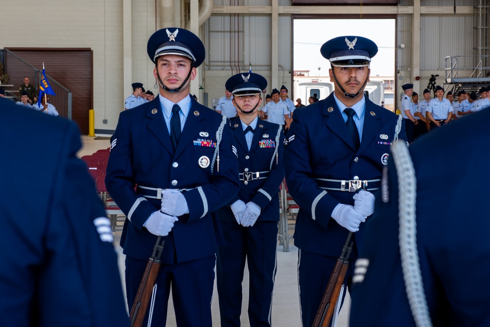 Col. Brandon Shroyer takes command of the 60th AMW