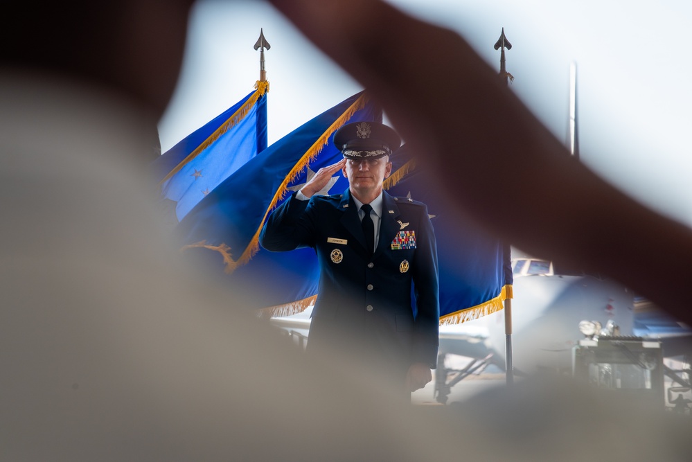 Col. Brandon Shroyer takes command of the 60th AMW