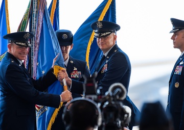 Col. Brandon Shroyer takes command of the 60th AMW