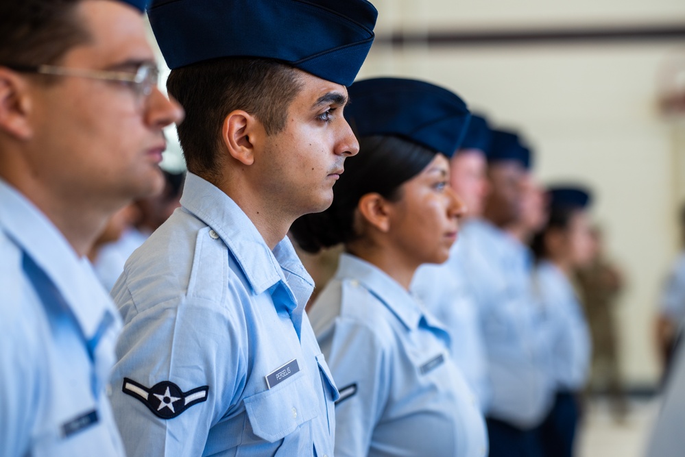 Col. Brandon Shroyer takes command of the 60th AMW