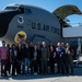 Local leaders fly on KC-135 incentive flight