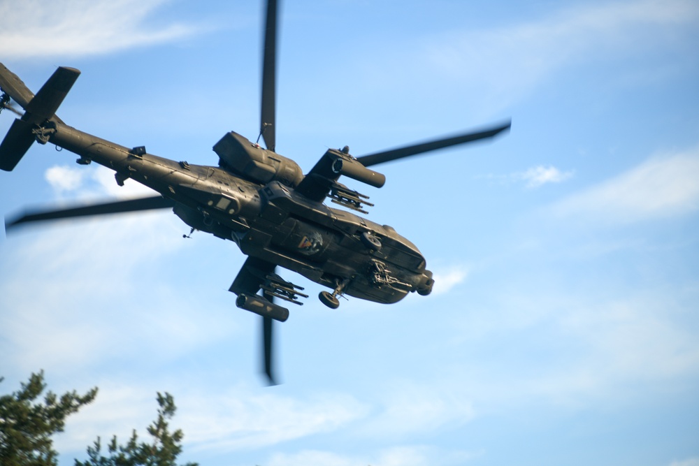 1st Armored Division CAB supports 2CR at Saber Junction 25