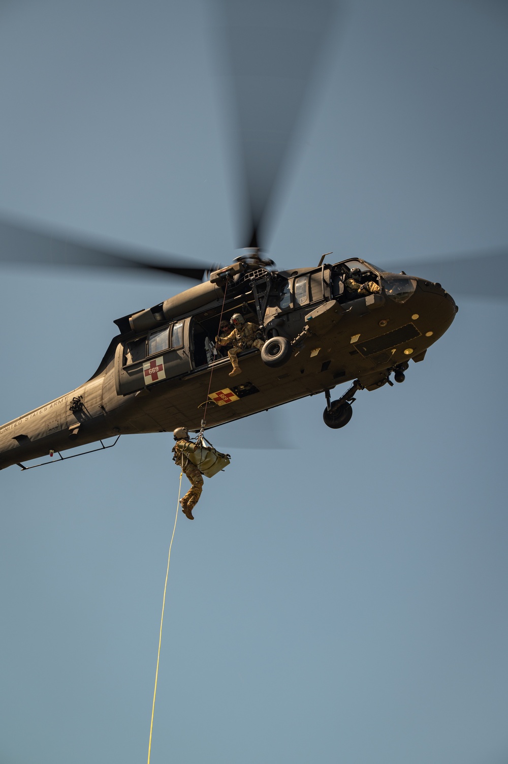 Green Berets, Virginia National Guard conduct helicopter medical evacuation training