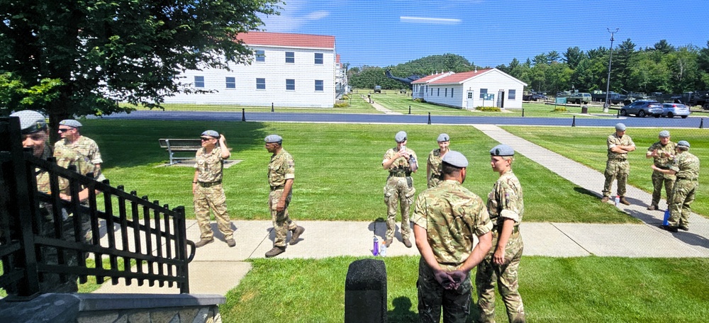 International troops tour Fort McCoy’s Commemorative Area; learn about post, Army history