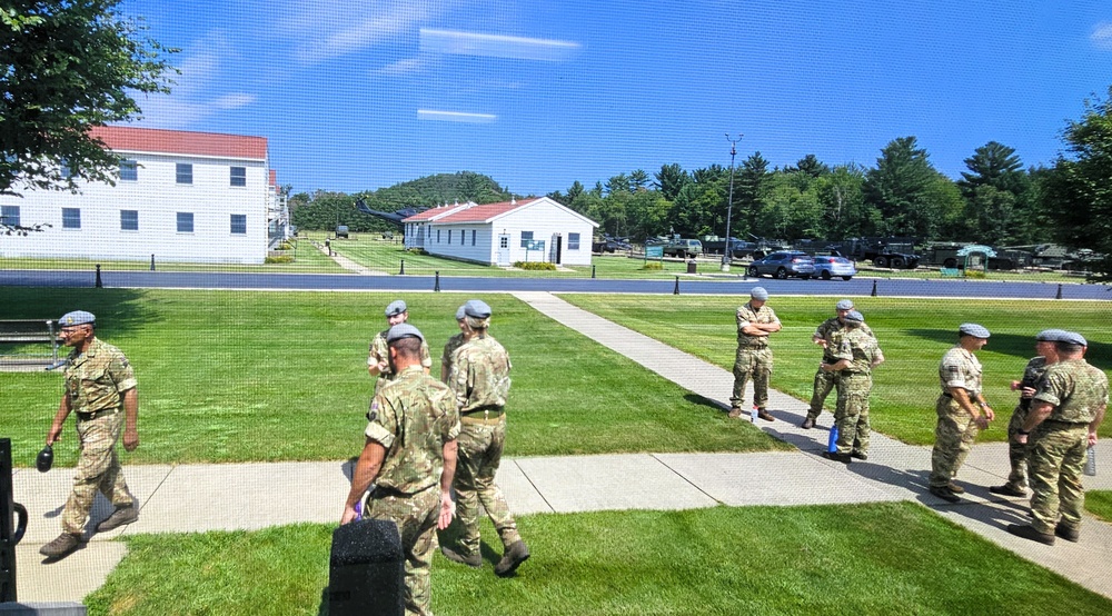 International troops tour Fort McCoy’s Commemorative Area; learn about post, Army history