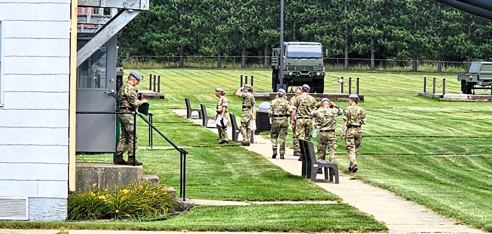 International troops tour Fort McCoy’s Commemorative Area; learn about post, Army history