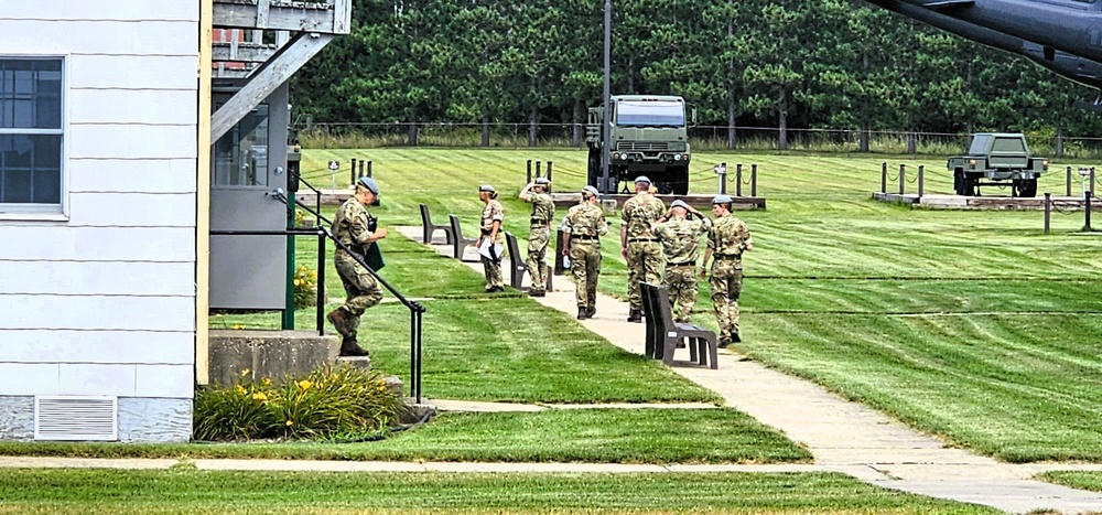International troops tour Fort McCoy’s Commemorative Area; learn about post, Army history