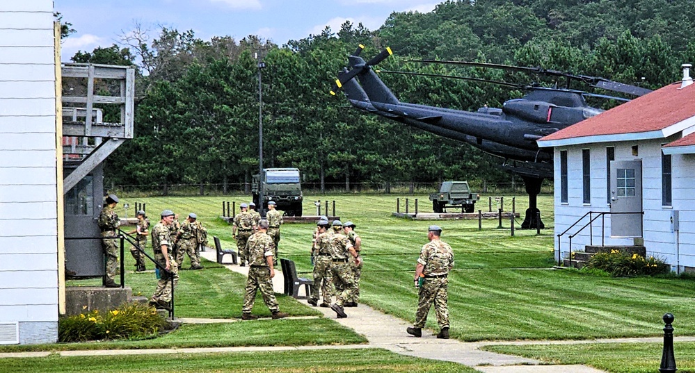 International troops tour Fort McCoy’s Commemorative Area; learn about post, Army history