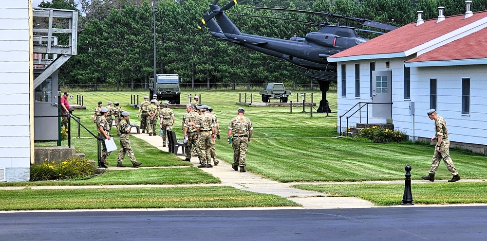 International troops tour Fort McCoy’s Commemorative Area; learn about post, Army history