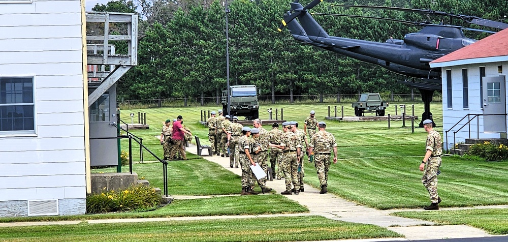 International troops tour Fort McCoy’s Commemorative Area; learn about post, Army history