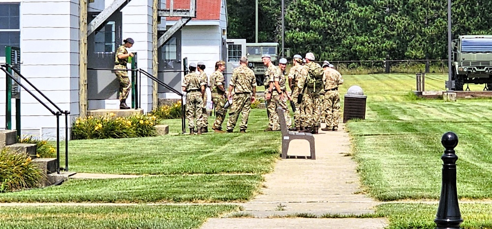 International troops tour Fort McCoy’s Commemorative Area; learn about post, Army history