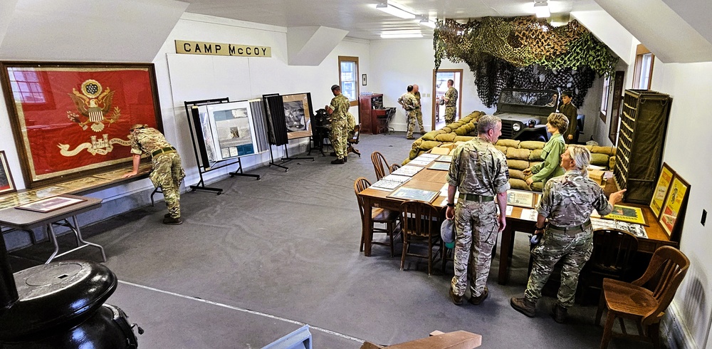 International troops tour Fort McCoy’s Commemorative Area; learn about post, Army history