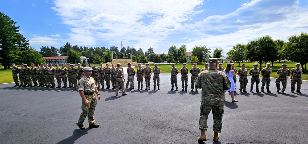 International troops tour Fort McCoy’s Commemorative Area; learn about post, Army history