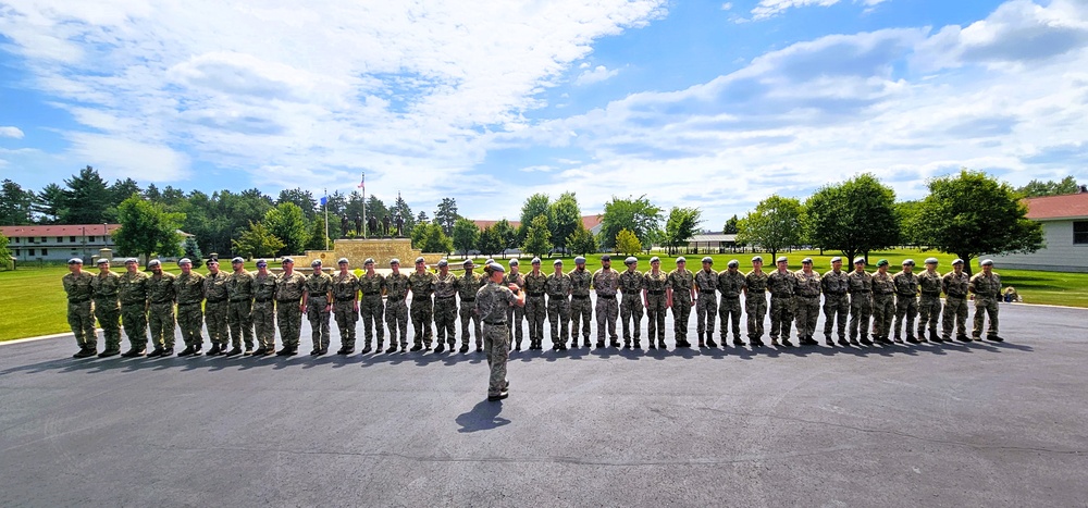 International troops tour Fort McCoy’s Commemorative Area; learn about post, Army history