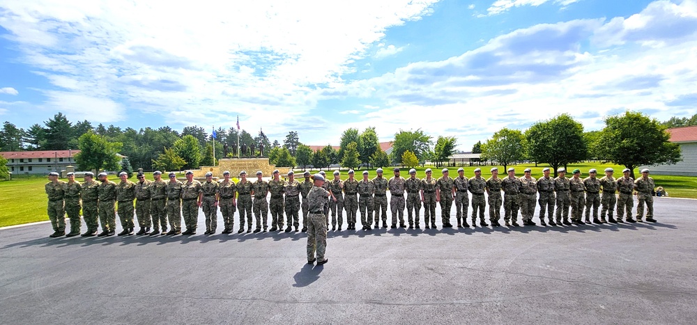 International troops tour Fort McCoy’s Commemorative Area; learn about post, Army history