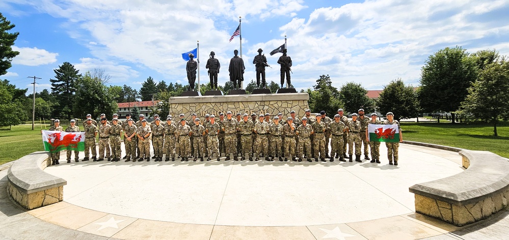 International troops tour Fort McCoy’s Commemorative Area; learn about post, Army history