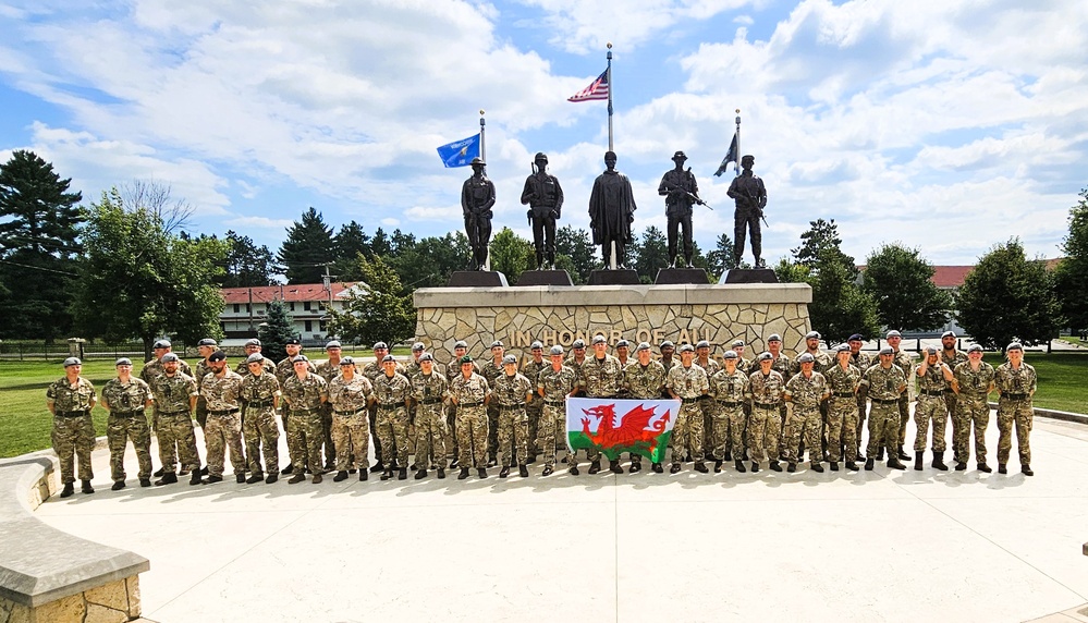 International troops tour Fort McCoy’s Commemorative Area; learn about post, Army history