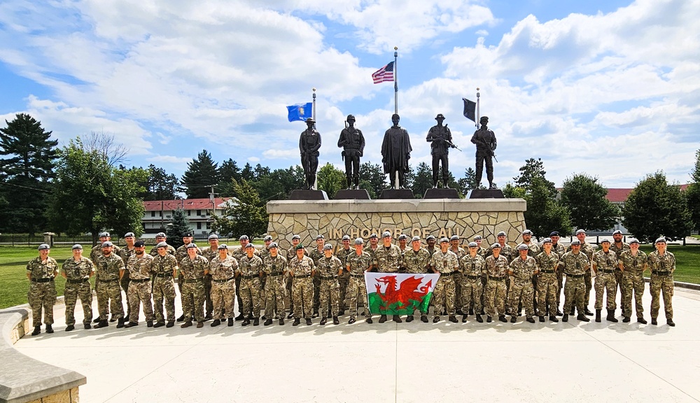 International troops tour Fort McCoy’s Commemorative Area; learn about post, Army history