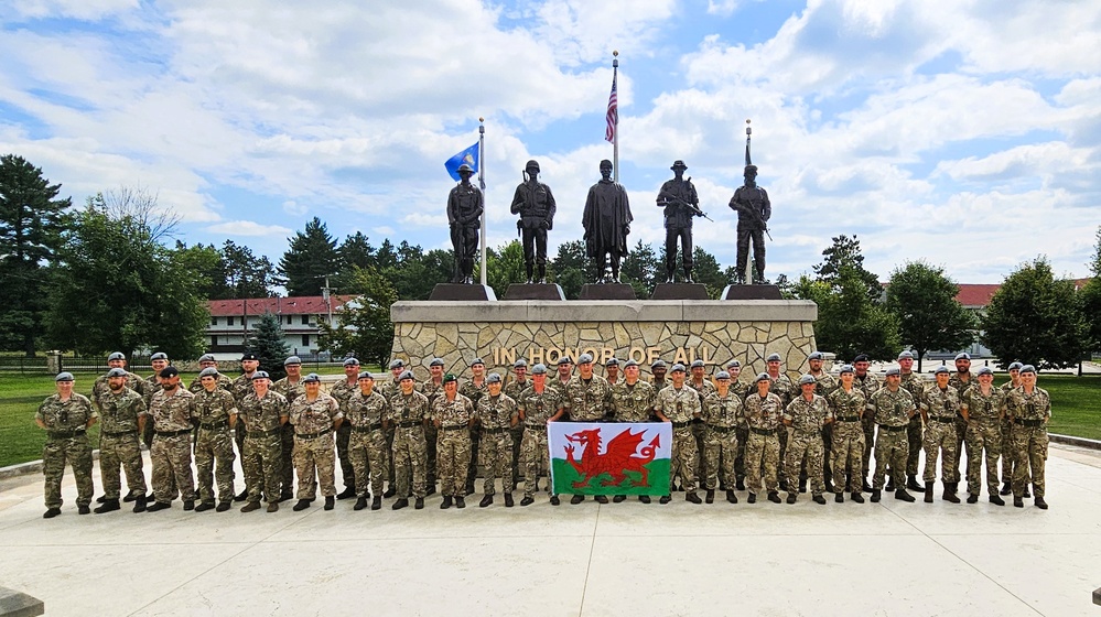 International troops tour Fort McCoy’s Commemorative Area; learn about post, Army history
