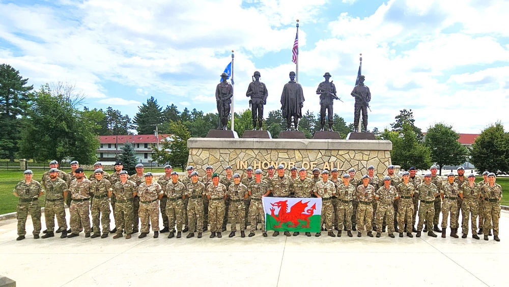 International troops tour Fort McCoy’s Commemorative Area; learn about post, Army history