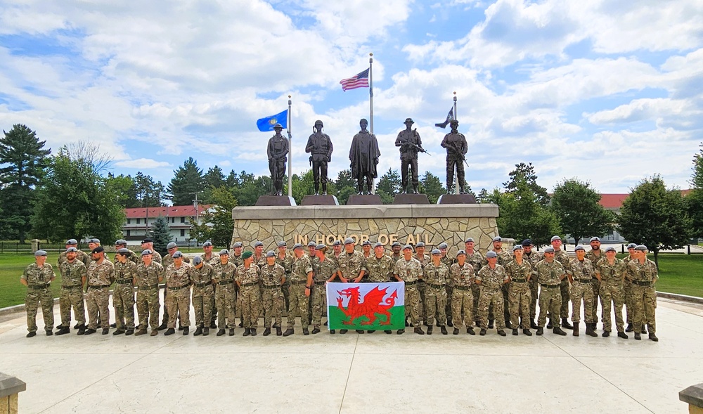 International troops tour Fort McCoy’s Commemorative Area; learn about post, Army history