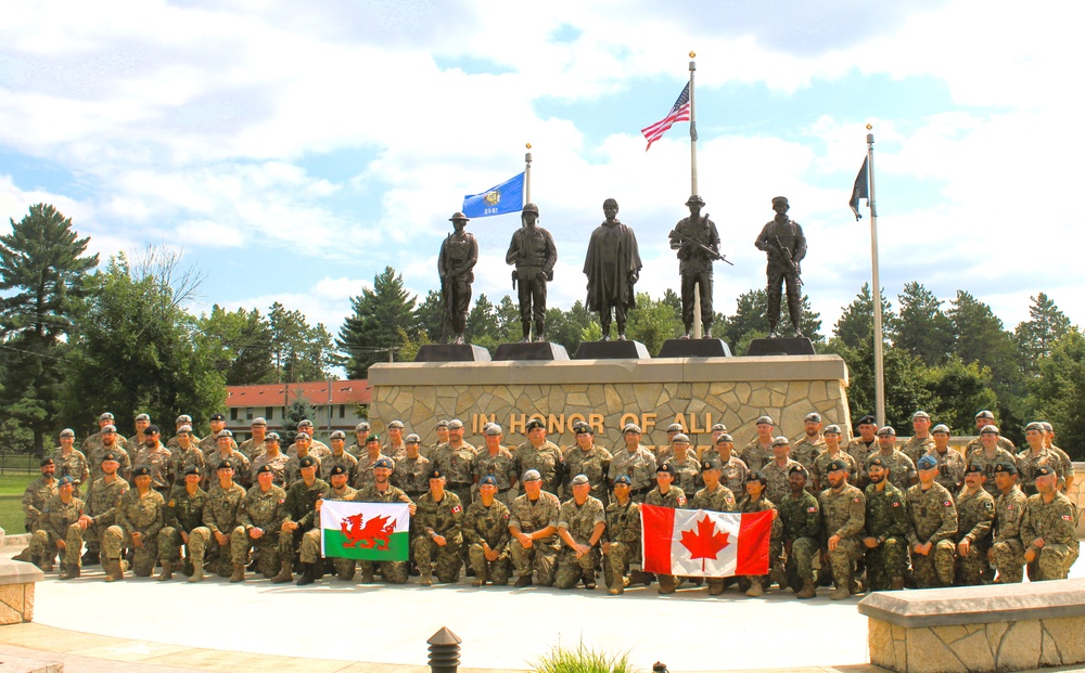International troops tour Fort McCoy’s Commemorative Area; learn about post, Army history