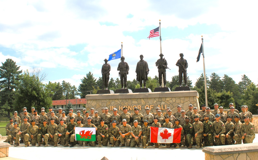 International troops tour Fort McCoy’s Commemorative Area; learn about post, Army history