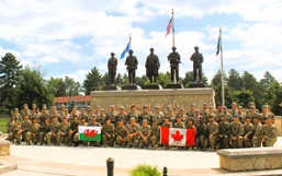 International troops tour Fort McCoy’s Commemorative Area; learn about post, Army history