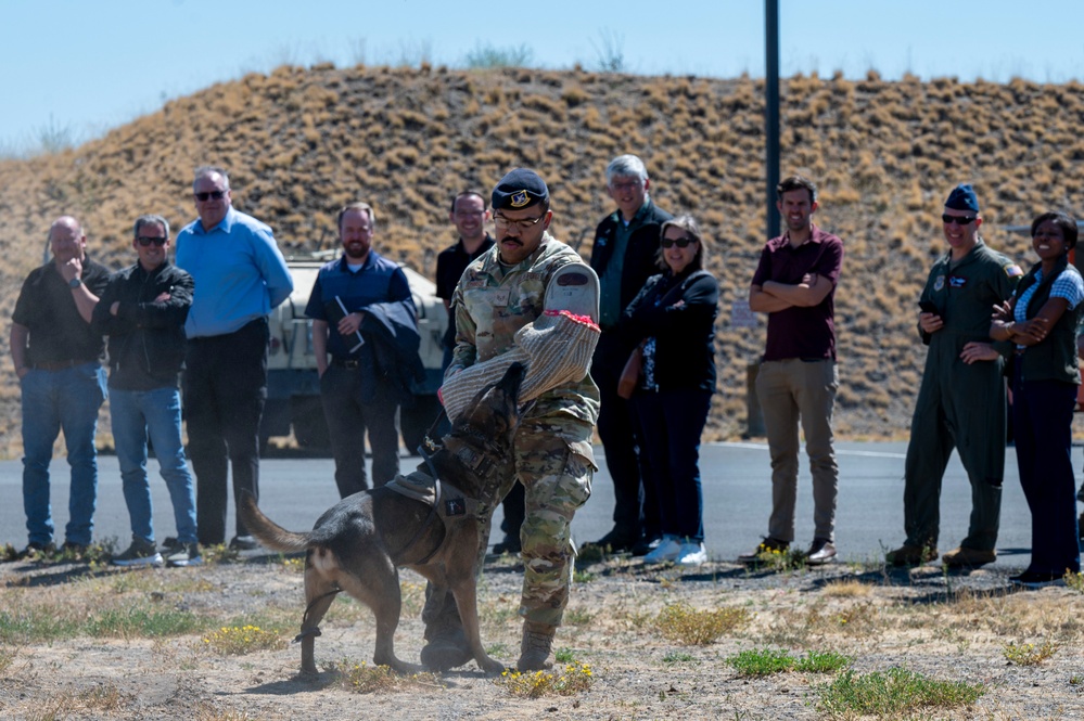 Local Leaders tour Fairchild AFB