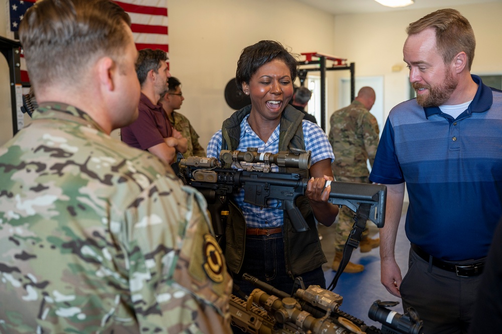 Local Leaders tour Fairchild AFB
