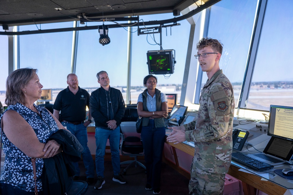 Local Leaders tour Fairchild AFB