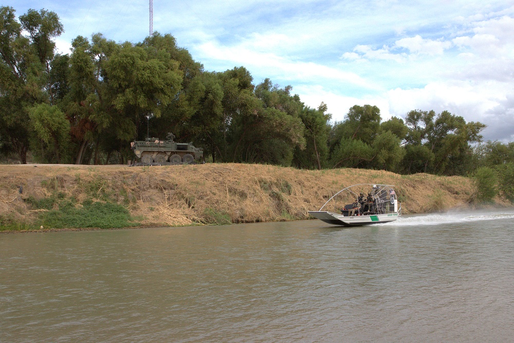Army National Guard conducts Operation Giant Alp in Laredo, Texas