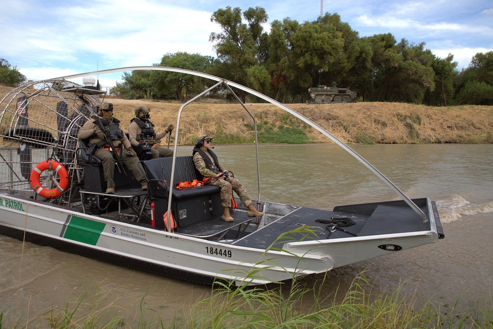 Army National Guard conducts Operation Giant Alp in Laredo, Texas