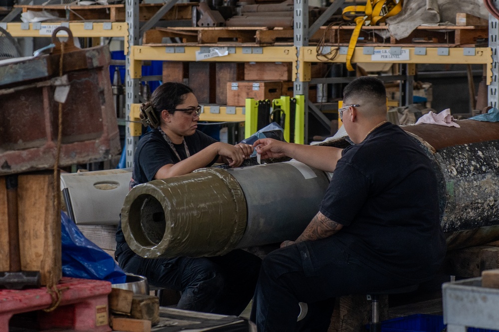 A look inside PHNSY’s No Ka Oi building: mechanics sustain fleet readiness