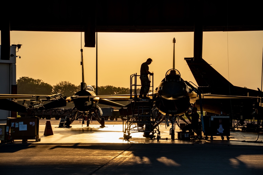 Airpower after sunset during 114th FW night operations