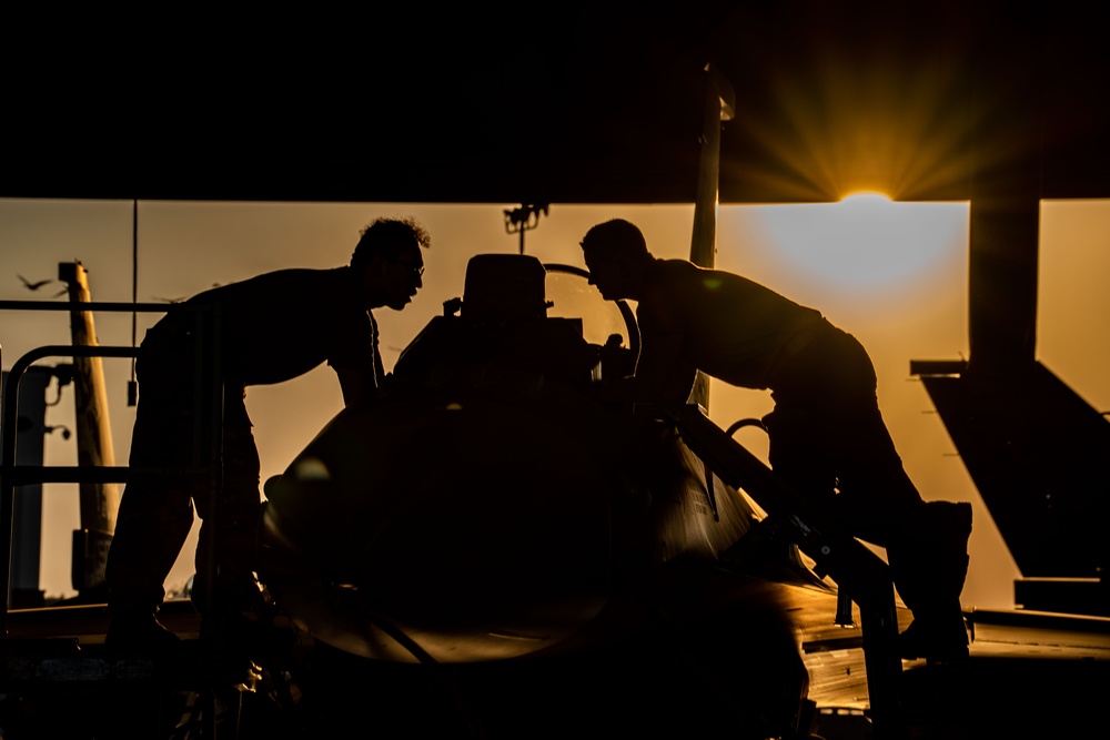 Airpower after sunset during 114th FW night operations