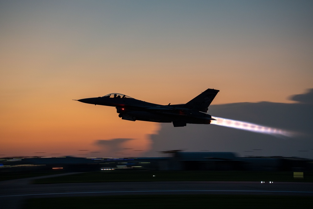 Airpower after sunset during 114th FW night operations