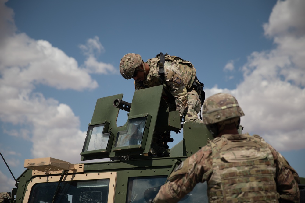 101st Sustainment Brigade completes gunnery exercise in New Mexico