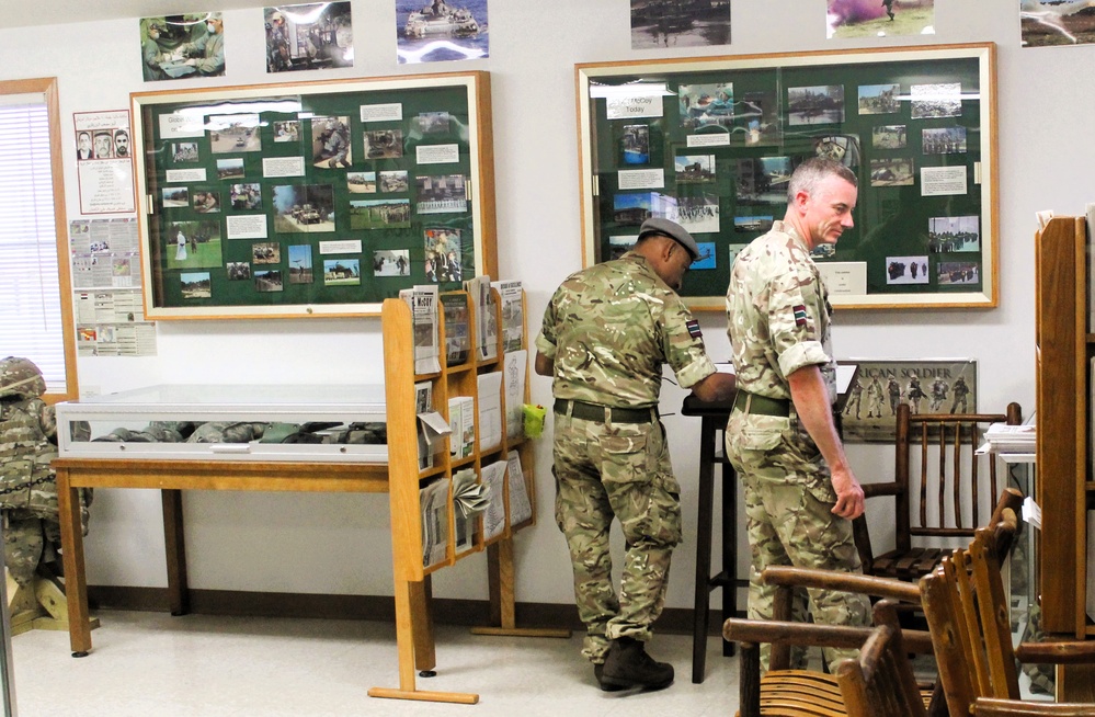 International troops tour Fort McCoy’s Commemorative Area