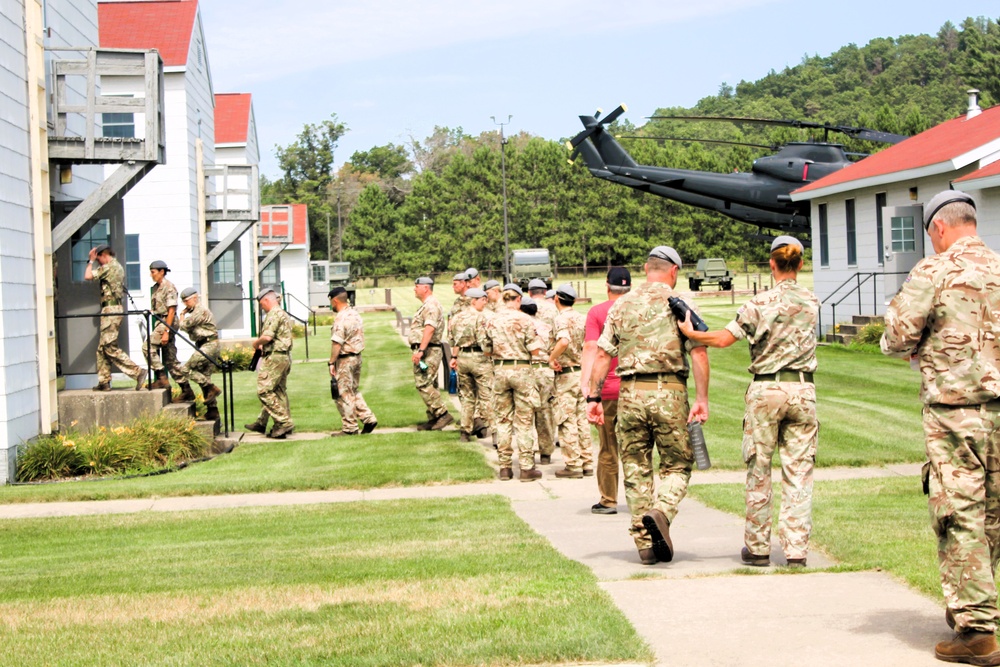 International troops tour Fort McCoy’s Commemorative Area