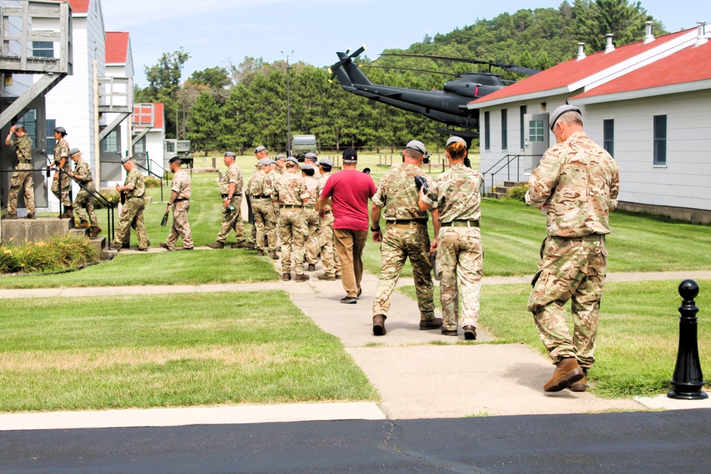 International troops tour Fort McCoy’s Commemorative Area