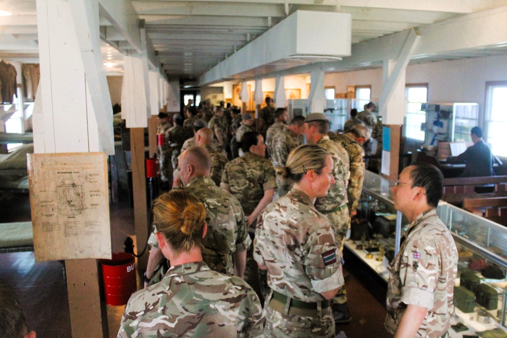 International troops tour Fort McCoy’s Commemorative Area