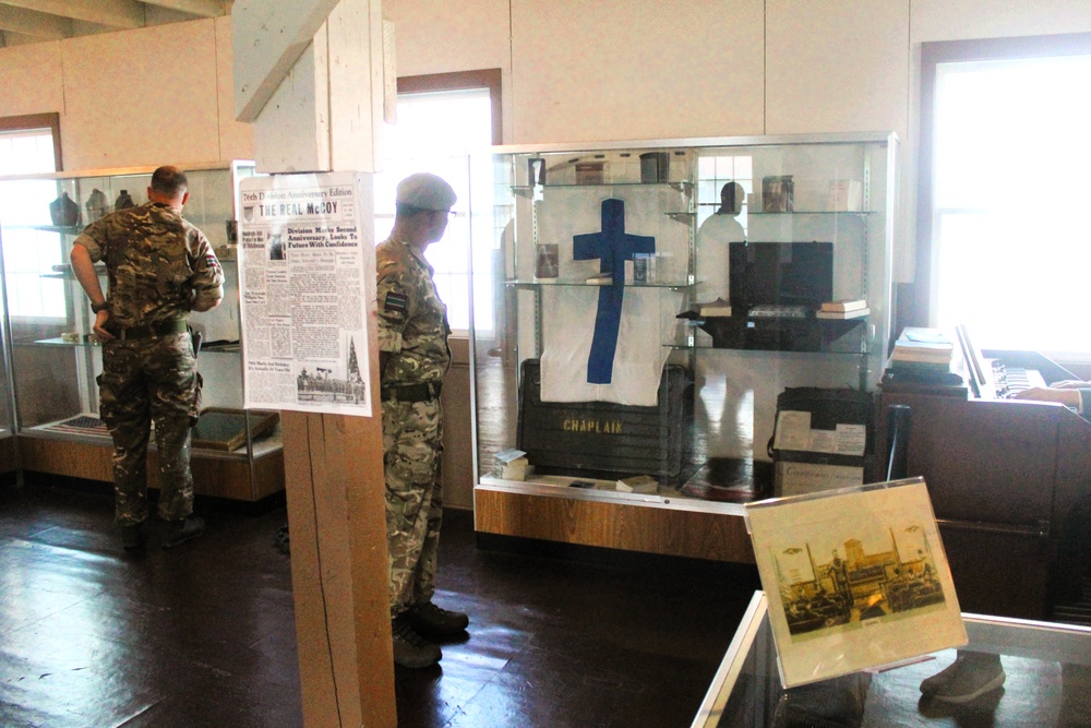 International troops tour Fort McCoy’s Commemorative Area