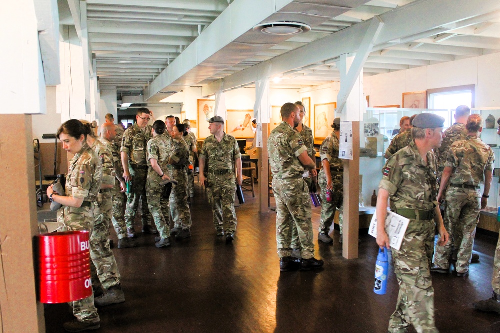 International troops tour Fort McCoy’s Commemorative Area