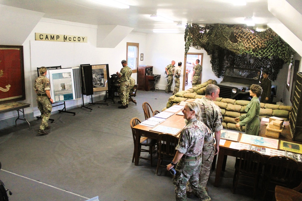 International troops tour Fort McCoy’s Commemorative Area
