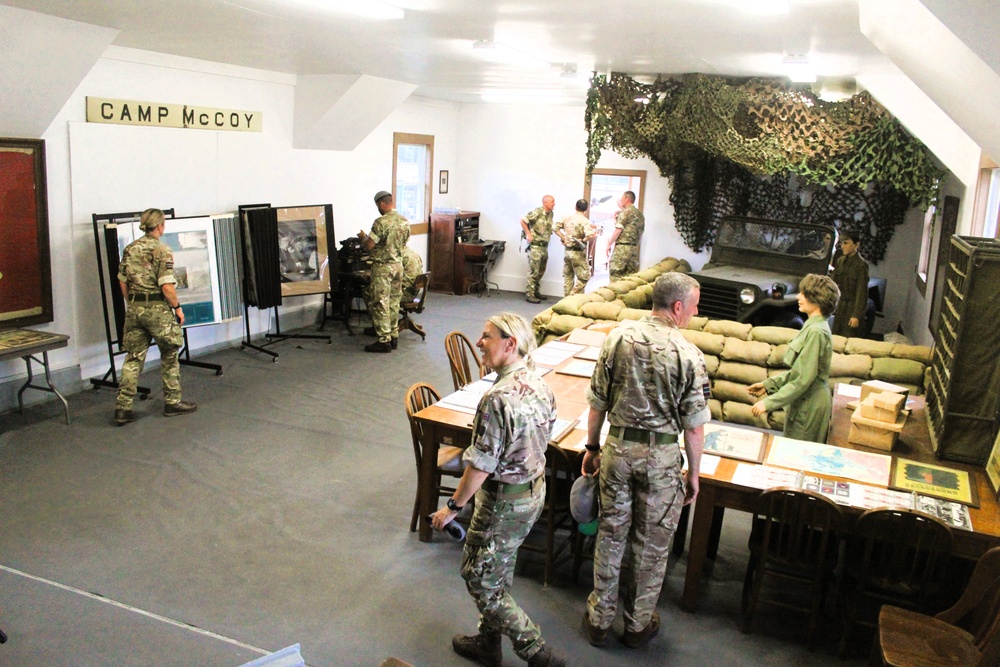 International troops tour Fort McCoy’s Commemorative Area