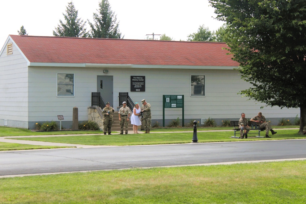 International troops tour Fort McCoy’s Commemorative Area