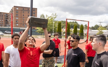 Recruiting Station Boston Hosts Pool Function and Marines 250 Birthday Celebration