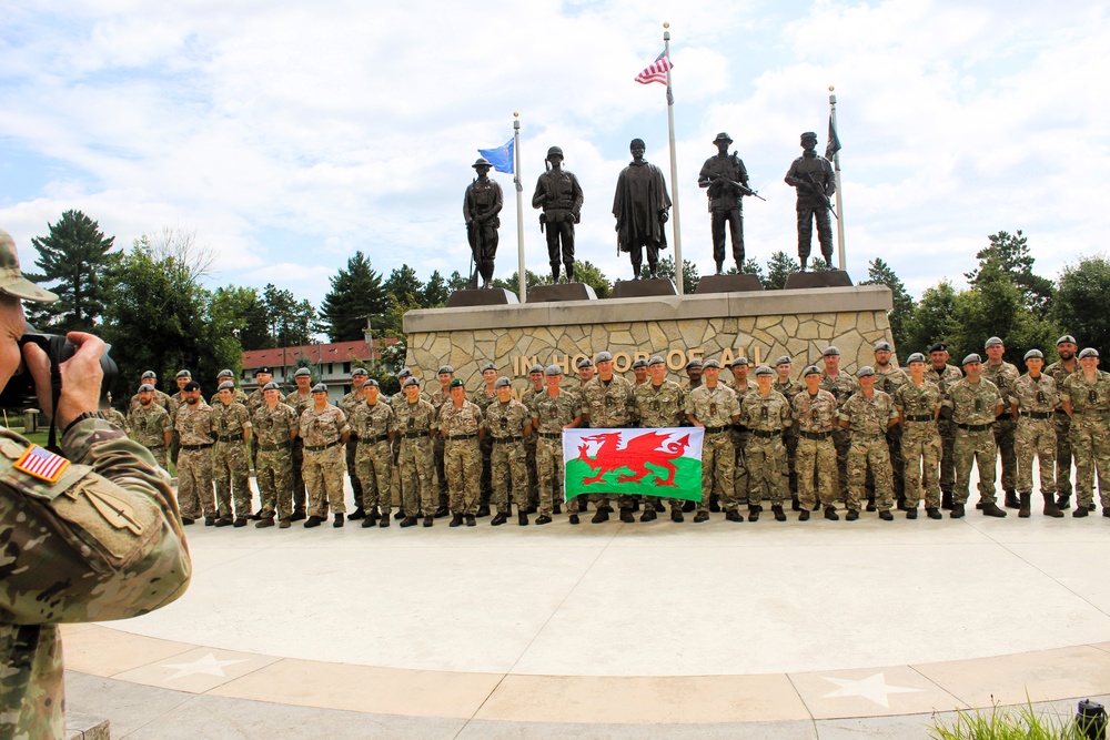 International troops tour Fort McCoy’s Commemorative Area